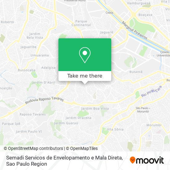 Semadi Servicos de Envelopamento e Mala Direta map