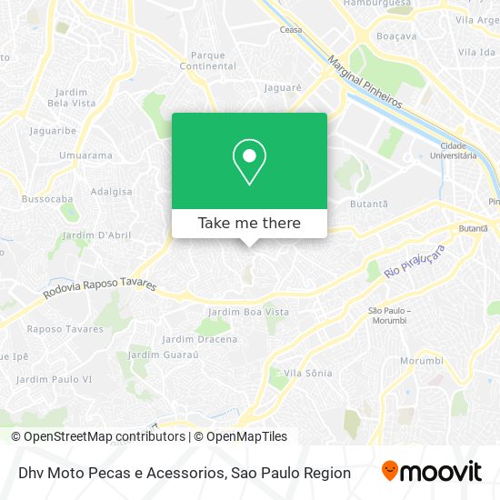 Dhv Moto Pecas e Acessorios map