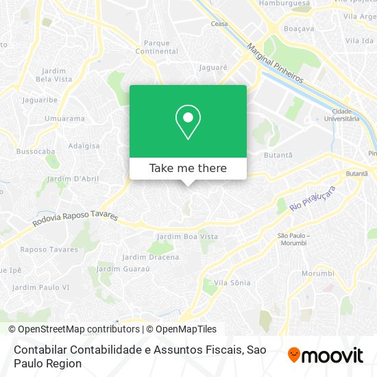 Contabilar Contabilidade e Assuntos Fiscais map