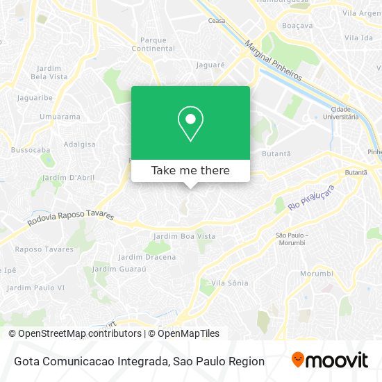 Gota Comunicacao Integrada map