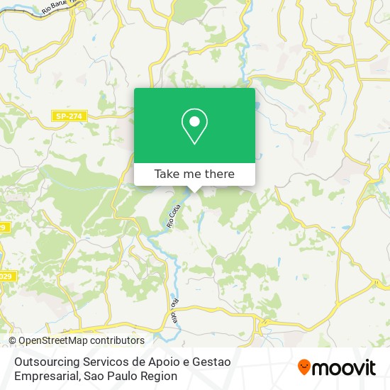 Outsourcing Servicos de Apoio e Gestao Empresarial map