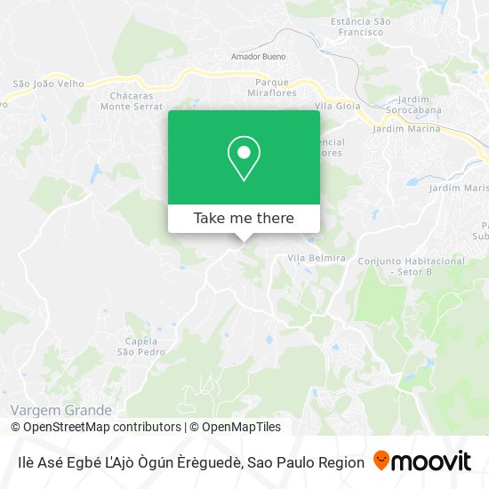 Ilè Asé Egbé L'Ajò Ògún Èrèguedè map