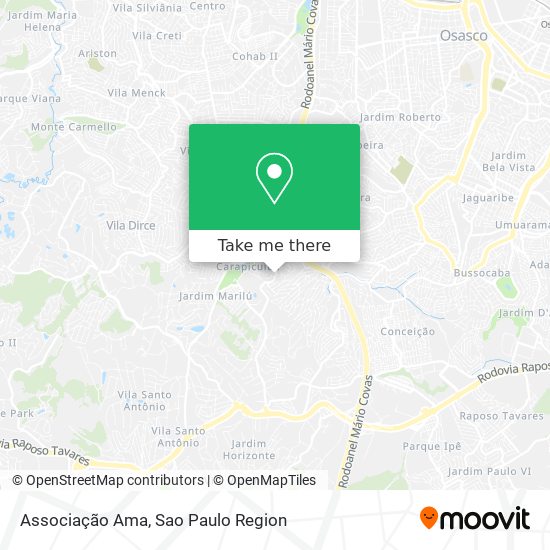 Associação Ama map
