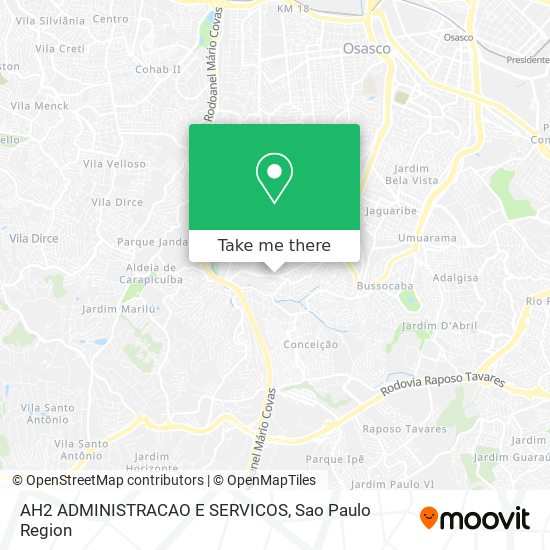 AH2 ADMINISTRACAO E SERVICOS map