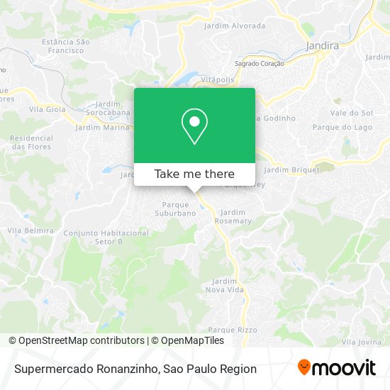 Supermercado Ronanzinho map