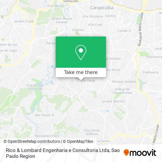 Rico & Lombard Engenharia e Consultoria Ltda map