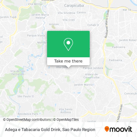 Adega e Tabacaria Gold Drink map