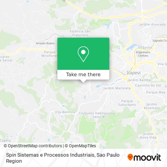 Mapa Spin Sistemas e Processos Industriais