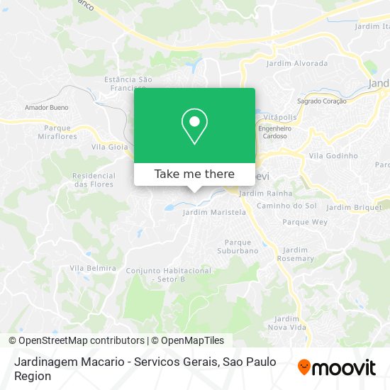 Jardinagem Macario - Servicos Gerais map