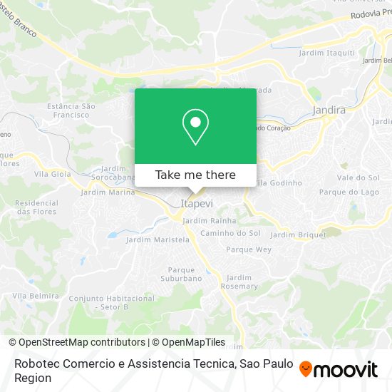 Robotec Comercio e Assistencia Tecnica map