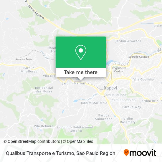 Qualibus Transporte e Turismo map