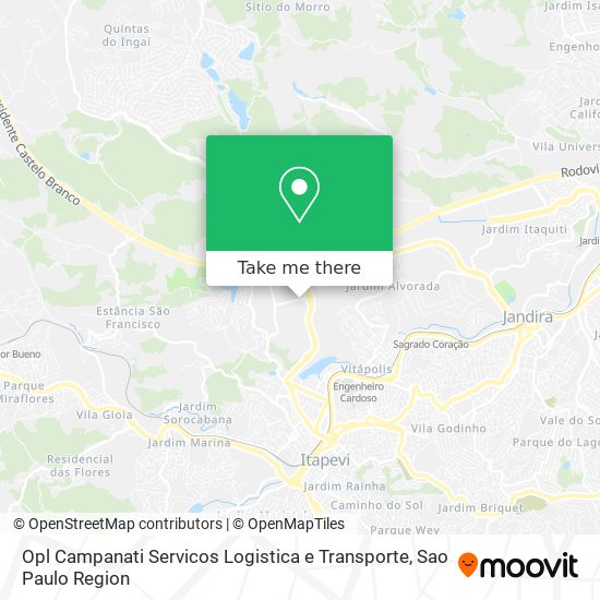 Opl Campanati Servicos Logistica e Transporte map