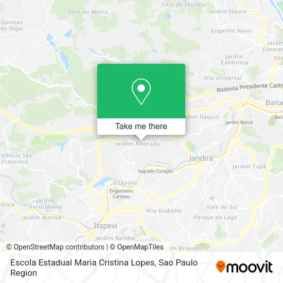 Escola Estadual Maria Cristina Lopes map