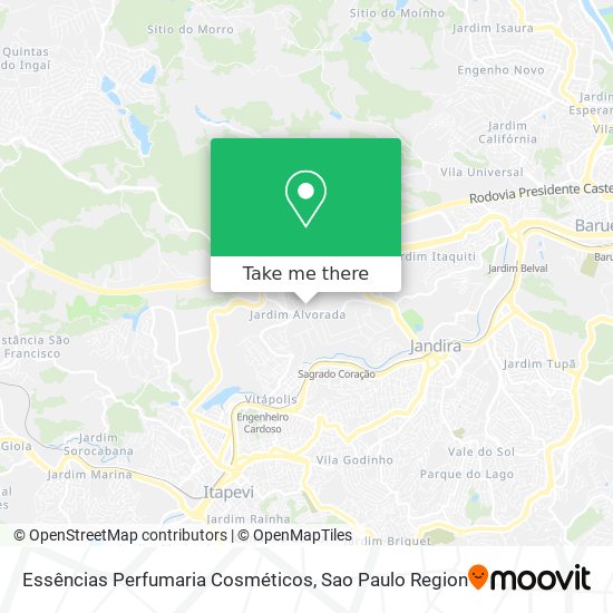 Essências Perfumaria Cosméticos map