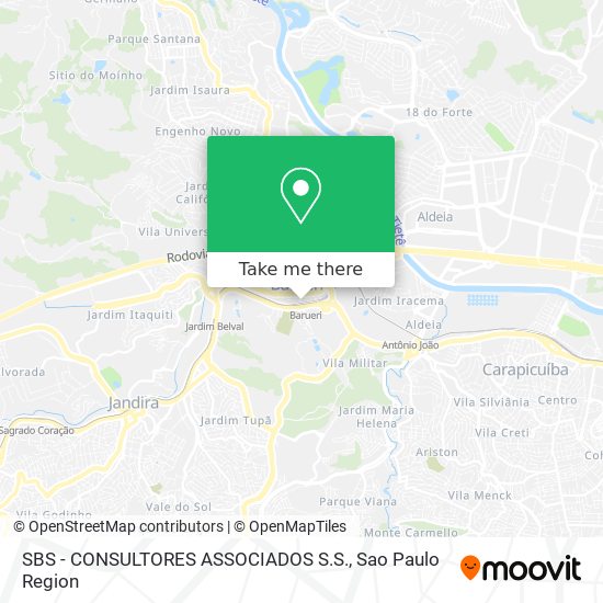 SBS - CONSULTORES ASSOCIADOS S.S. map