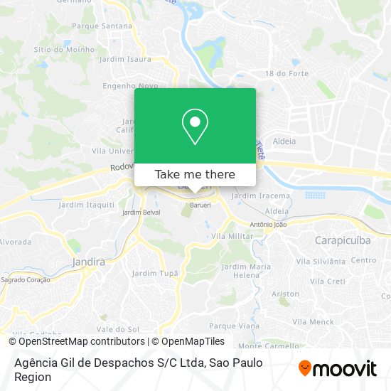 Agência Gil de Despachos S / C Ltda map