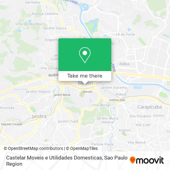 Castelar Moveis e Utilidades Domesticas map