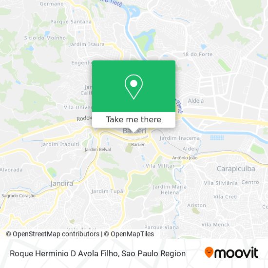 Roque Herminio D Avola Filho map