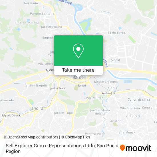 Sell Explorer Com e Representacoes Ltda map