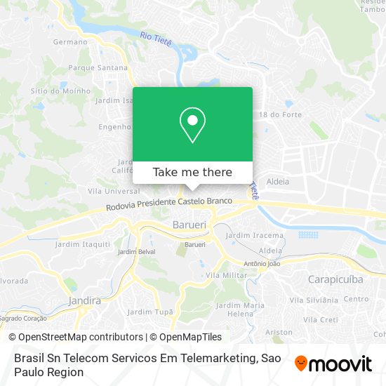 Mapa Brasil Sn Telecom Servicos Em Telemarketing