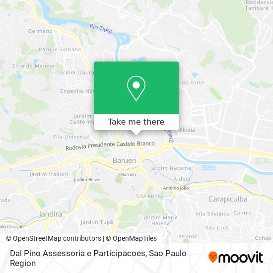 Dal Pino Assessoria e Participacoes map