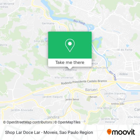 Shop Lar Doce Lar - Moveis map