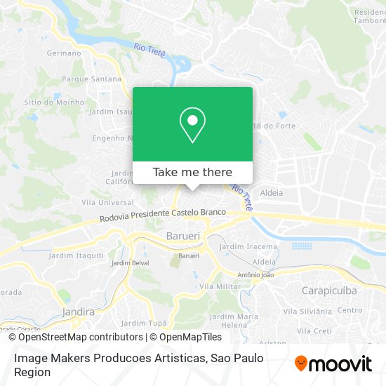 Image Makers Producoes Artisticas map
