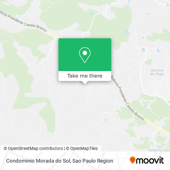 Condominio Morada do Sol map