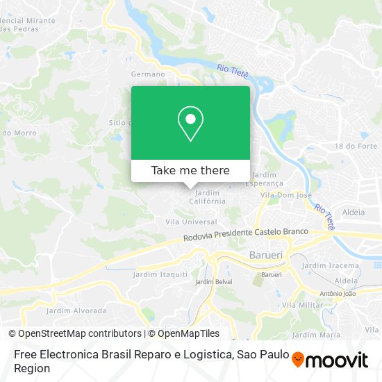 Free Electronica Brasil Reparo e Logistica map