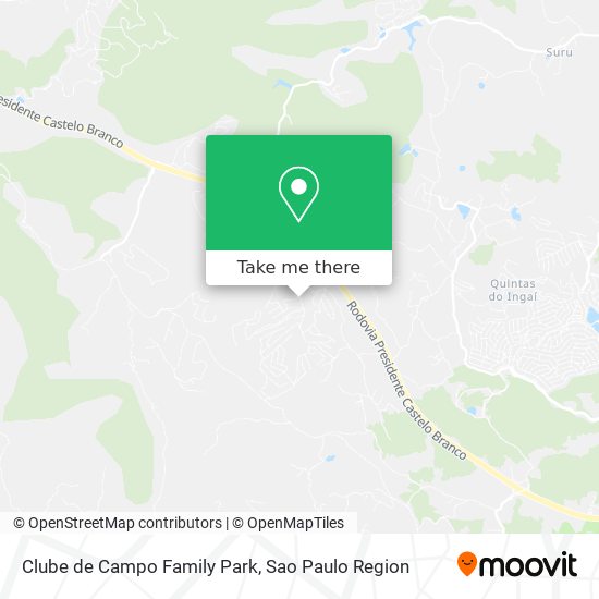 Clube de Campo Family Park map