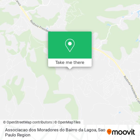 Associacao dos Moradores do Bairro da Lagoa map