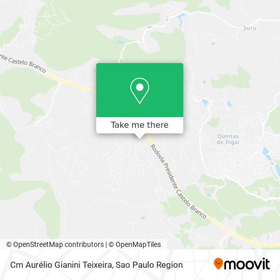 Cm Aurélio Gianini Teixeira map