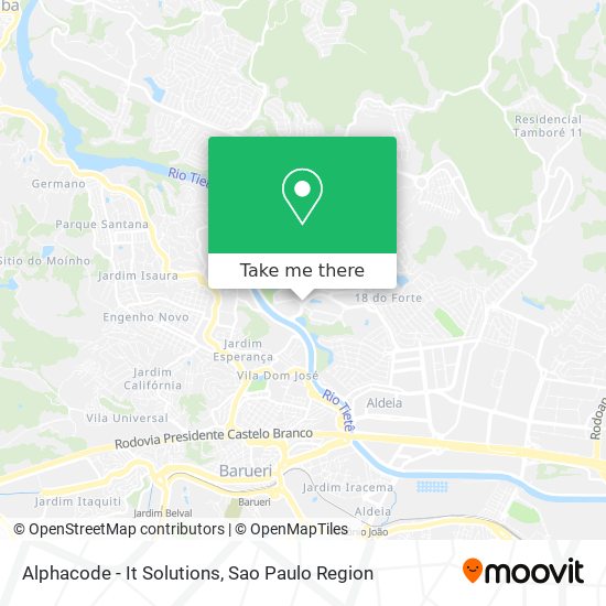 Alphacode - It Solutions map