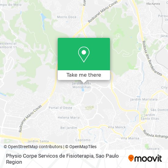 Physio Corpe Servicos de Fisioterapia map