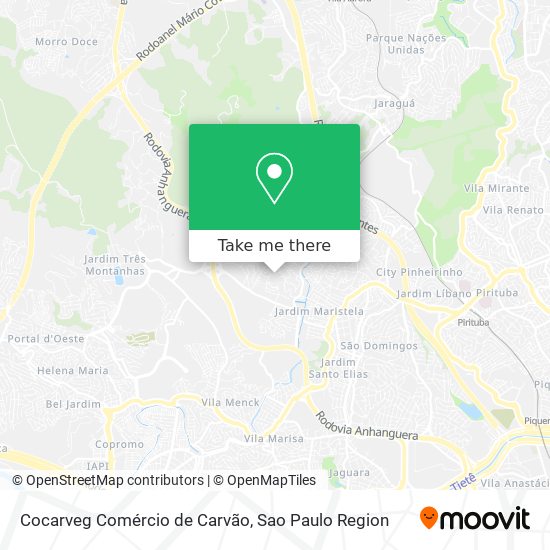 Cocarveg Comércio de Carvão map