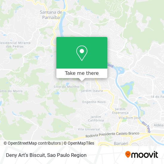 Deny Art's Biscuit map