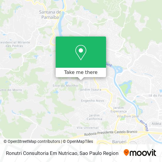 Mapa Ronutri Consultoria Em Nutricao