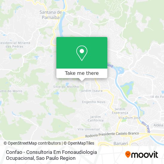 Mapa Confao - Consultoria Em Fonoaudiologia Ocupacional