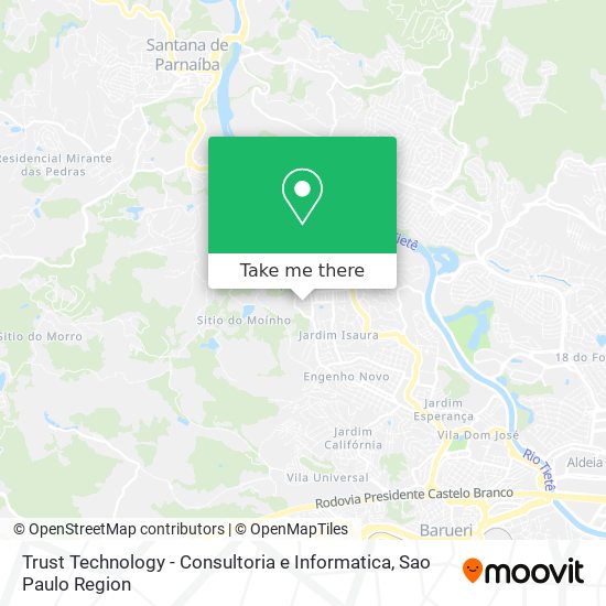 Trust Technology - Consultoria e Informatica map