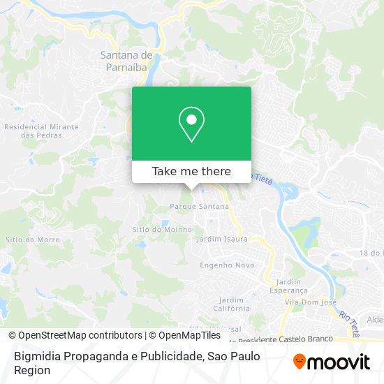 Bigmidia Propaganda e Publicidade map