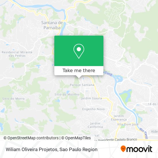 Wiliam Oliveira Projetos map