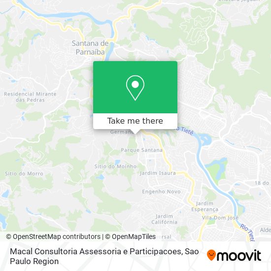 Macal Consultoria Assessoria e Participacoes map