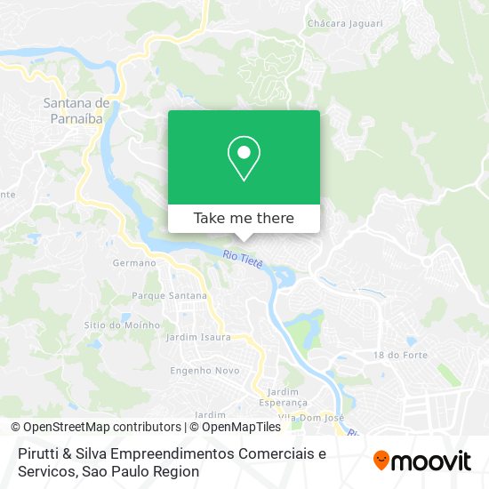 Pirutti & Silva Empreendimentos Comerciais e Servicos map