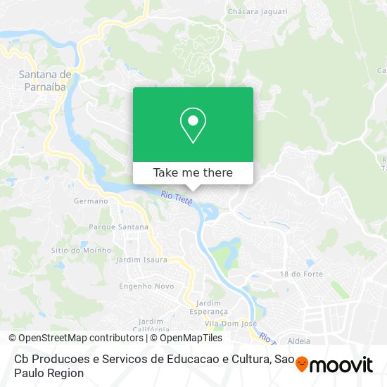 Mapa Cb Producoes e Servicos de Educacao e Cultura