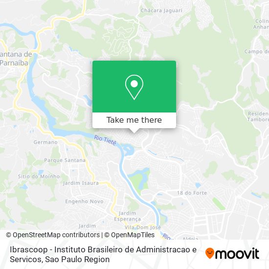 Ibrascoop - Instituto Brasileiro de Administracao e Servicos map