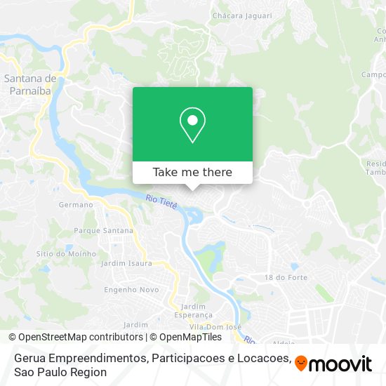 Mapa Gerua Empreendimentos, Participacoes e Locacoes