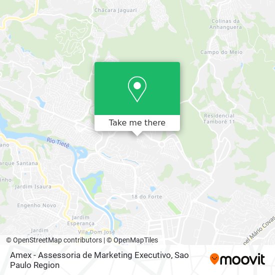 Mapa Amex - Assessoria de Marketing Executivo