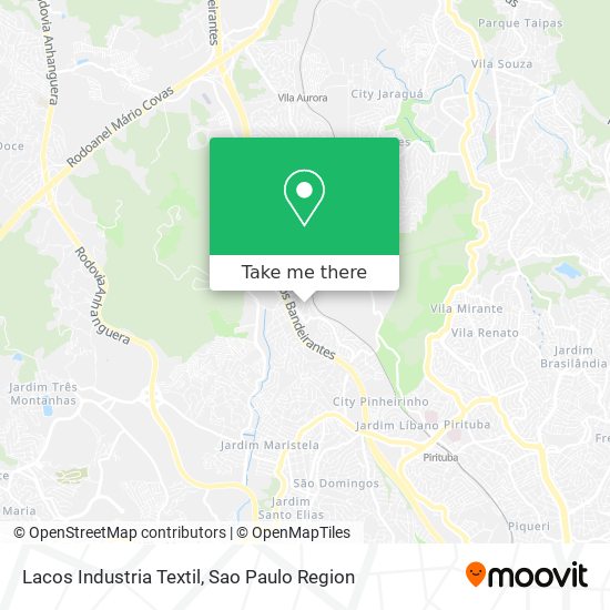 Lacos Industria Textil map