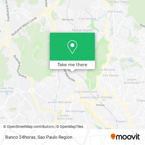 Banco 24horas map