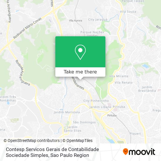 Contesp Servicos Gerais de Contabilidade Sociedade Simples map